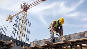 Construction worker completing safe pass course in Wexford